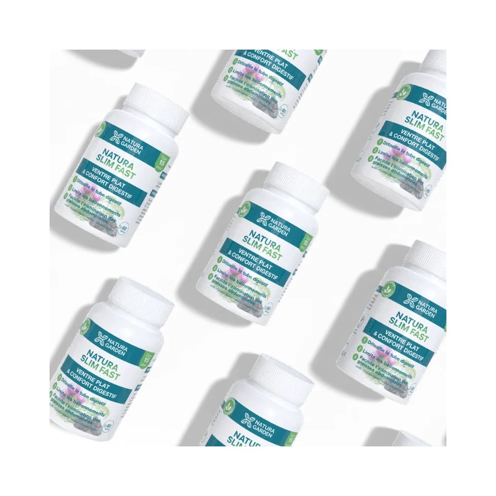 NATURA SLIM FAST BELLY & DIGESTIVE COMFORT 60 CAPSULES