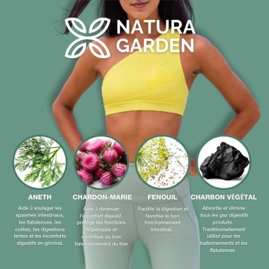 NATURA SLIM FAST BELLY & DIGESTIVE COMFORT 60 CAPSULES
