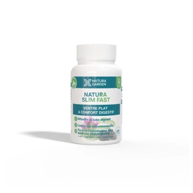 NATURA SLIM FAST VENTRE PLAT & CONFORT DIGESTIF 60 GEL