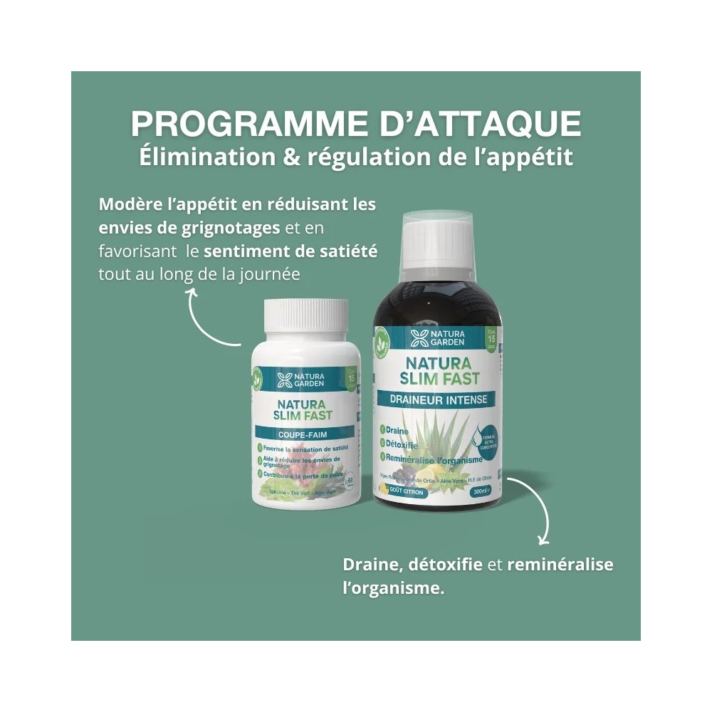 NATURA SLIM FAST ATTACK PROGRAM  ARGUMENTAIRE FR