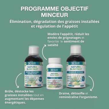 NATURA SLIM FAST PROGRAMME OBJECTIF MINCEUR ARGUMENTAIRE FR