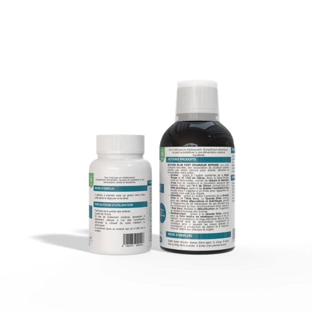 NATURA SLIM FAST ÉLIMINATION & VENTRE PLAT VUE DE GAUCHE