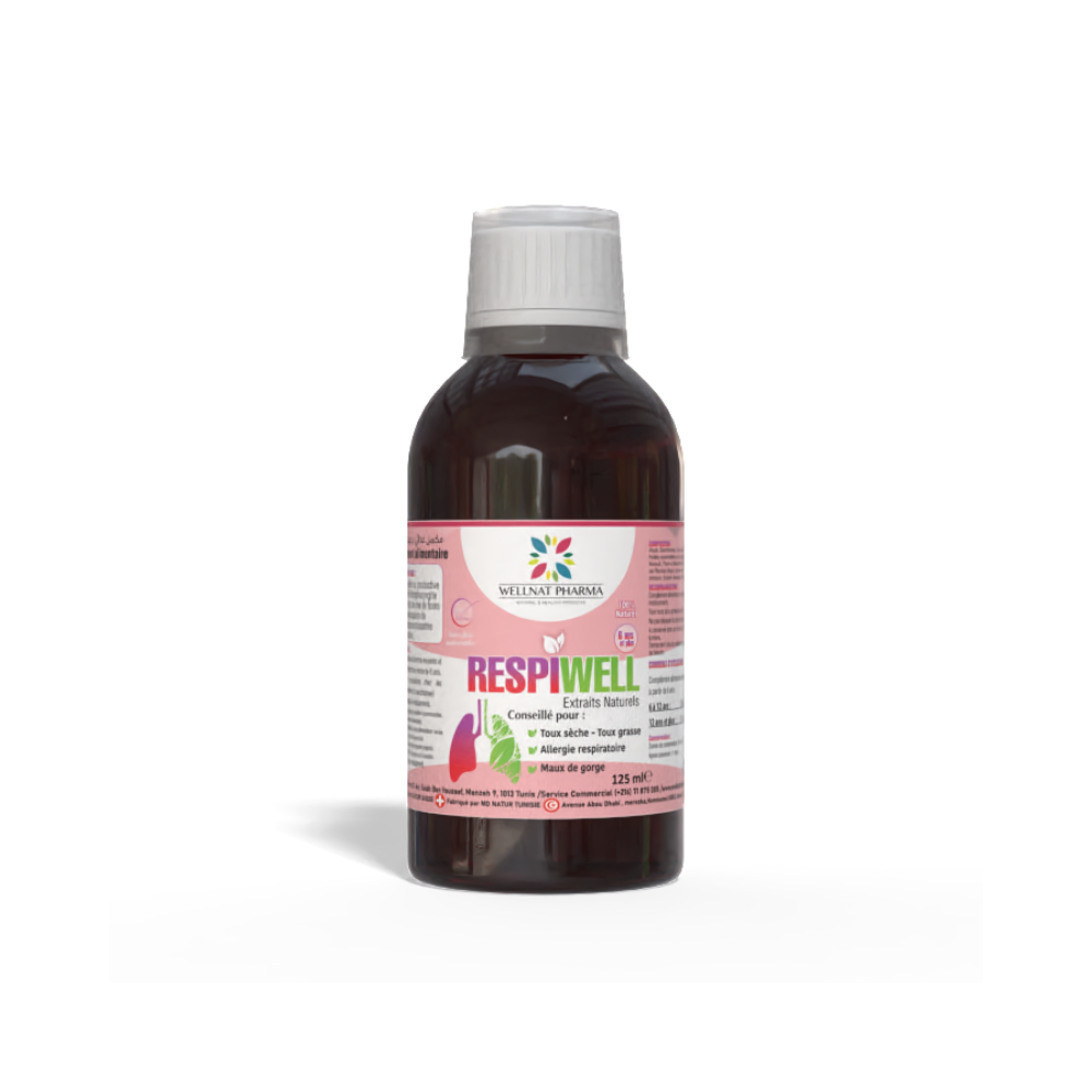 RESPIWELL SYRUP 125ML BOTTLE