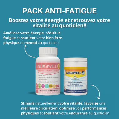 ANTI-FATIGUE PACK arguments FR