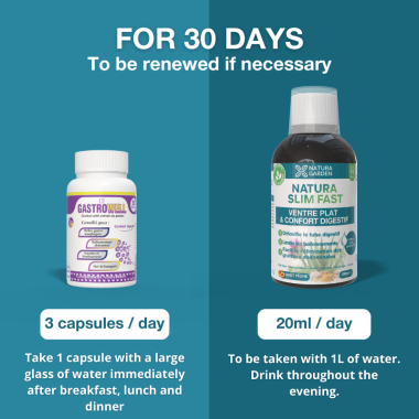 Pack WellDigest Duo POSOLOGIE EN
