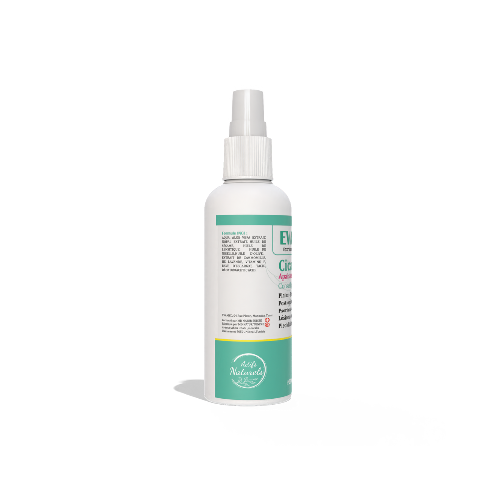 EVASCAR 250ML BOTTLE LEFT VIEW