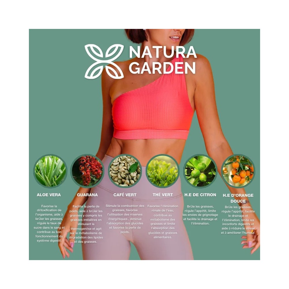 NATURA SLIM FAST EXTRA STRONG FAT BURNER 300ML PLANTS FR