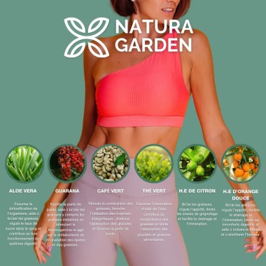 NATURA SLIM FAST EXTRA STRONG FAT BURNER 300ML PLANTS FR