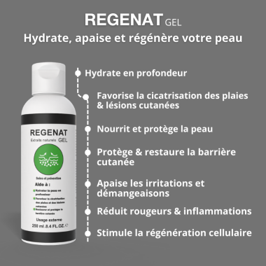REGENAT GEL 250ML BIENFAITS PRODUIT FR