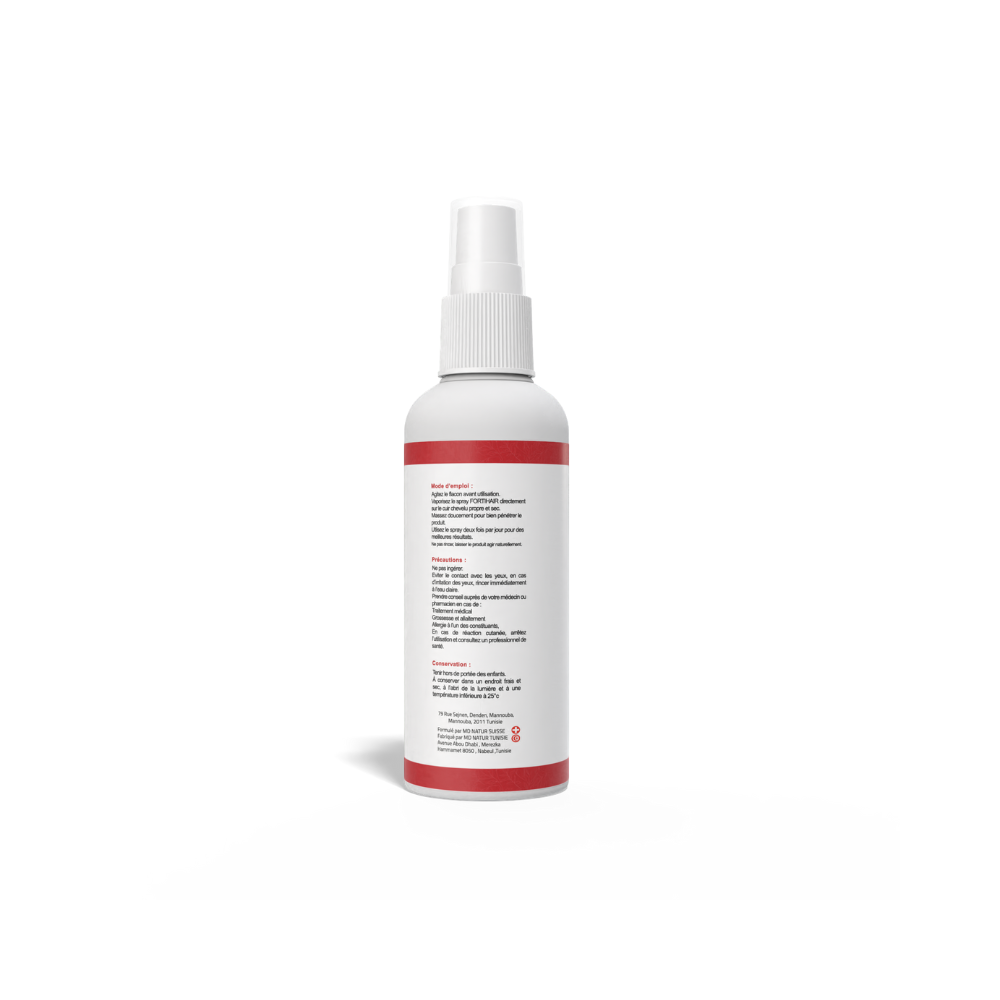 FORTIHAIR SPRAY 100ML LEFT VIEW