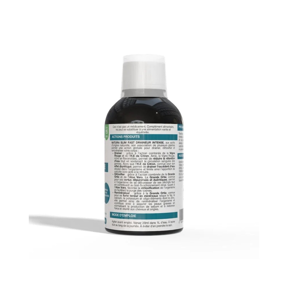 NATURA SLIM FAST INTENSE DRAINER 300ML RIGHT VIEW