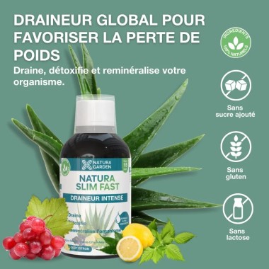 NATURA SLIM FAST INTENSE DRAINER 300ML ARGUMENTS FR